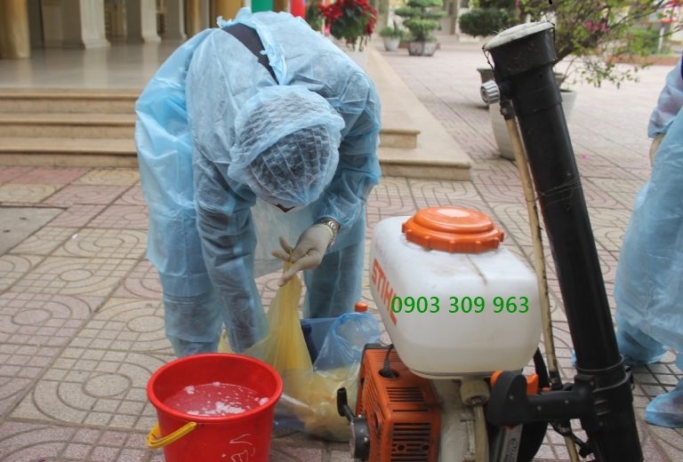 Dịch vụ phun khử trùng phòng chống dịch bệnh tại Gò Vấp